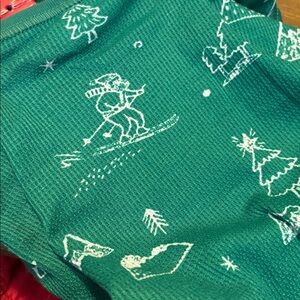 Family Pajamas Pet Matching Merry Trees Pajamas Small Green